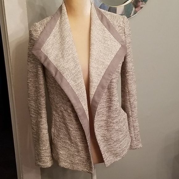Vince Drape Neck Marled Jacket Sz. XS Pristine $395 Retail - Picture 3 of 16